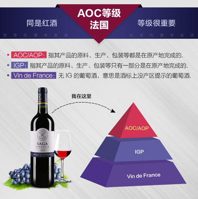 品味法国波尔多风情 拉菲传说波尔多干红葡萄酒六支装