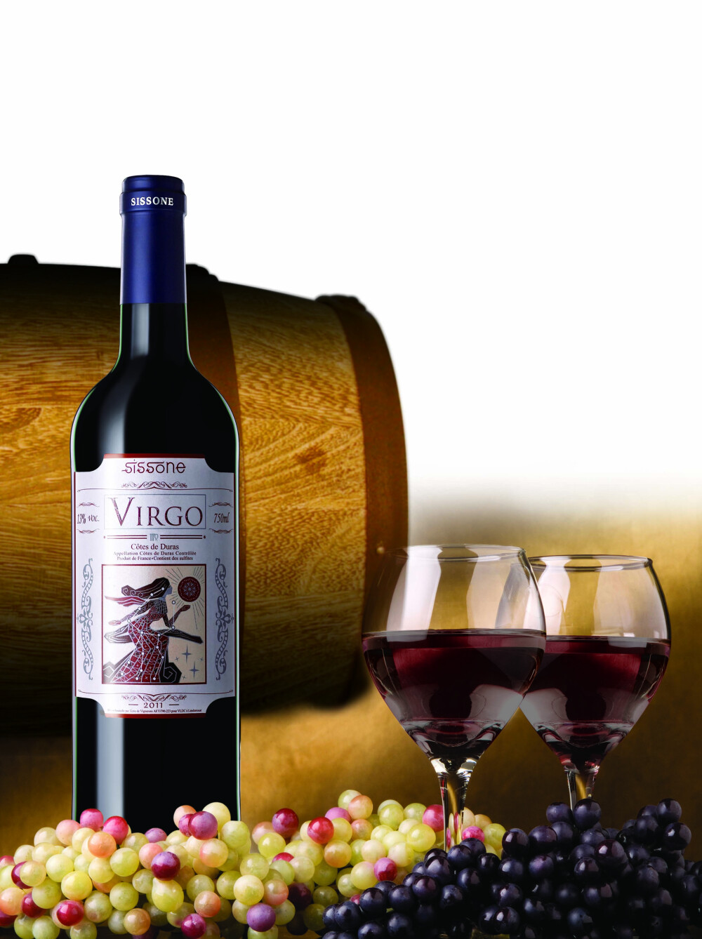 品味星空下的法兰西 探索法国Sissone十二星座红酒系列